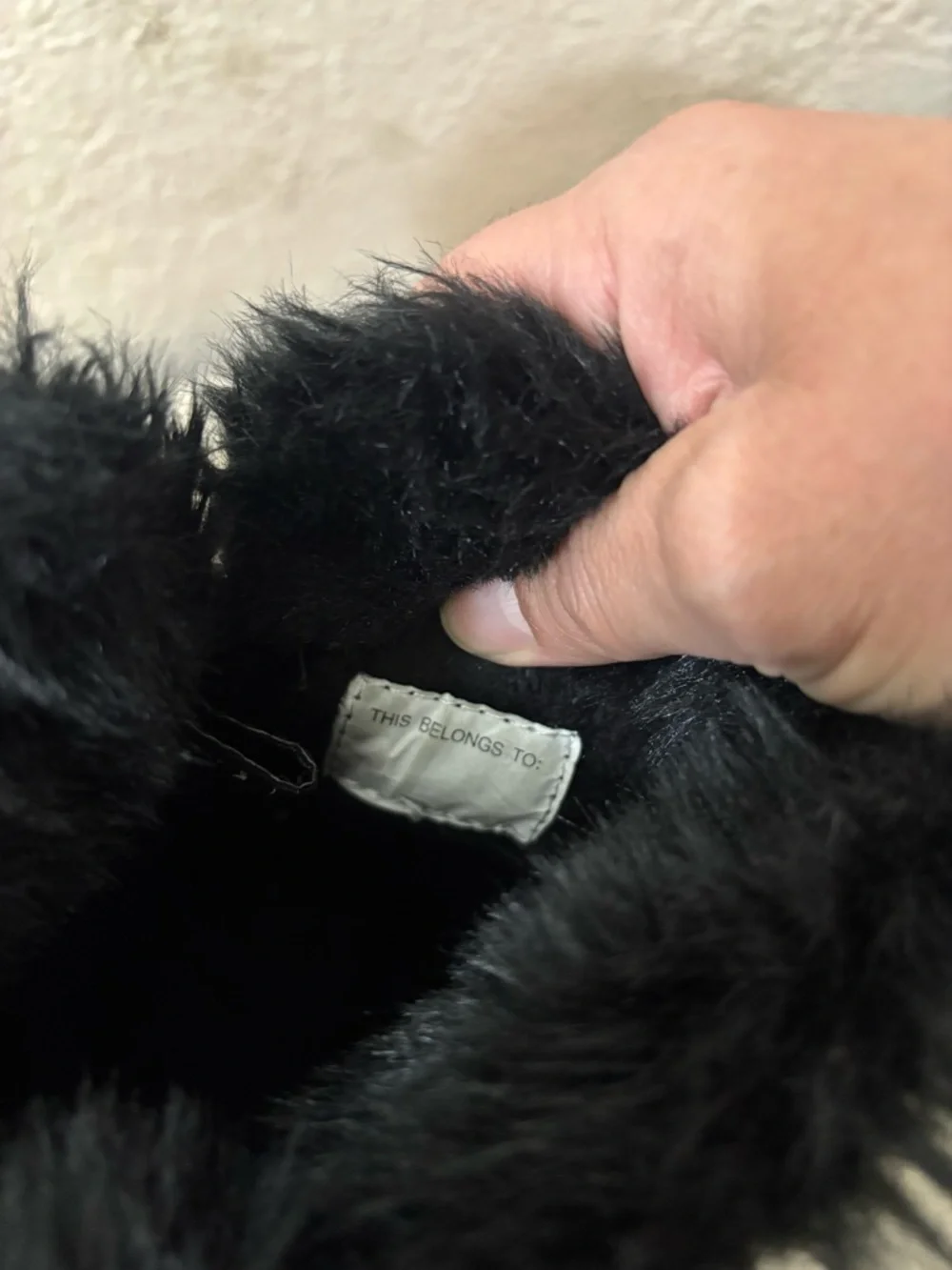 Women's Black Faux-Fur Winter Boots